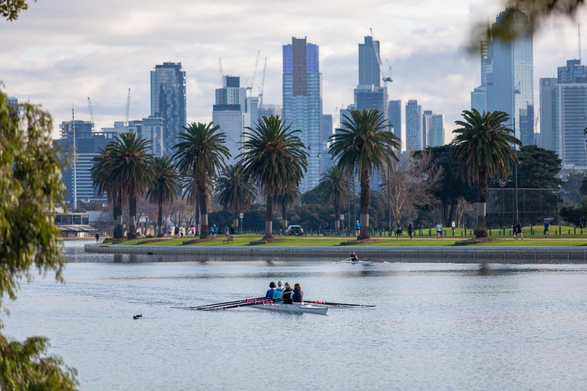 Modern Quiet 1 & 2 Bed Apt Opposite Albert Park Apartment Melbourne Exterior foto